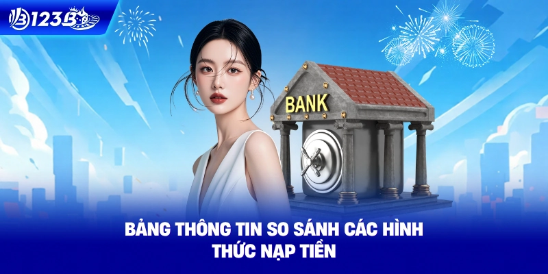 Bảng Thông Tin So Sánh Các Hình Thức Nạp Tiền