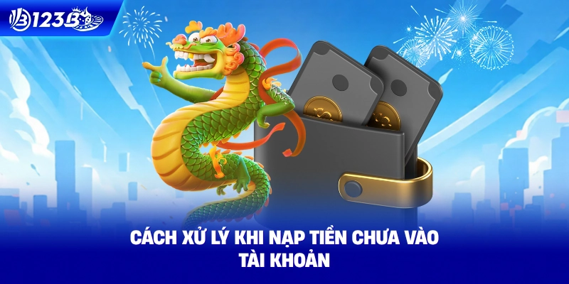 Cách Xử Lý Khi Nạp Tiền Chưa Vào Tài Khoản