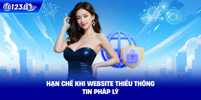 Hạn Chế Khi Website Thiếu Thông Tin Pháp Lý