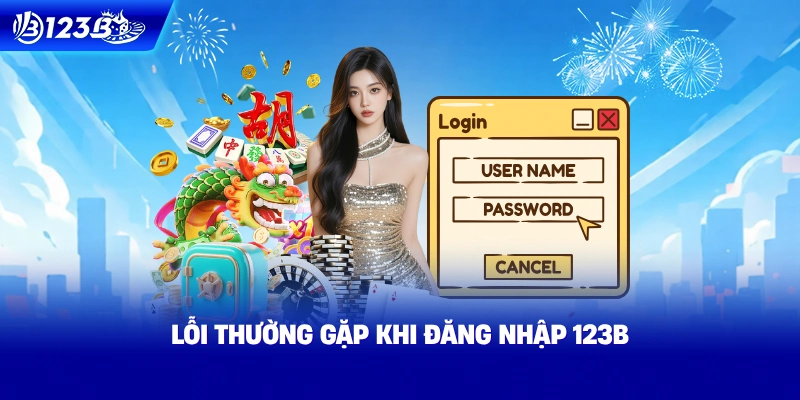 Lỗi Thường Gặp Khi Đăng Nhập 123B